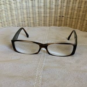 ONLY BCM Brown Carbon Weave Design Eyeglass Frames